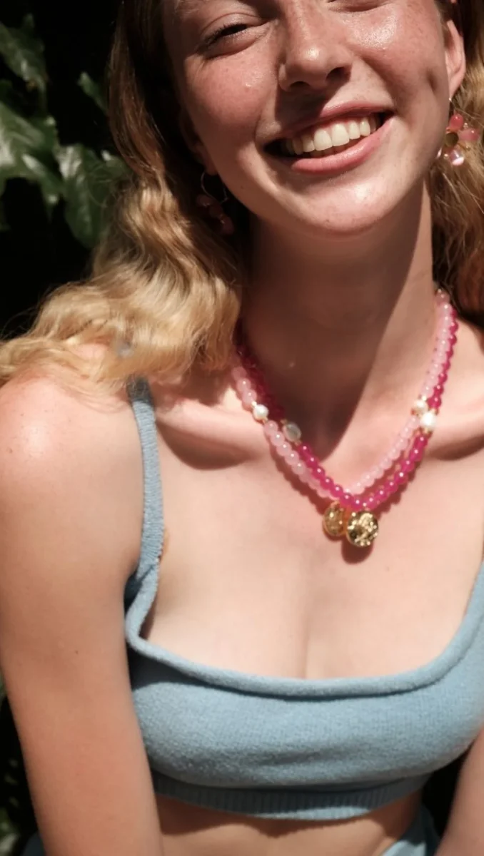 Boncuklu Charm Kolye